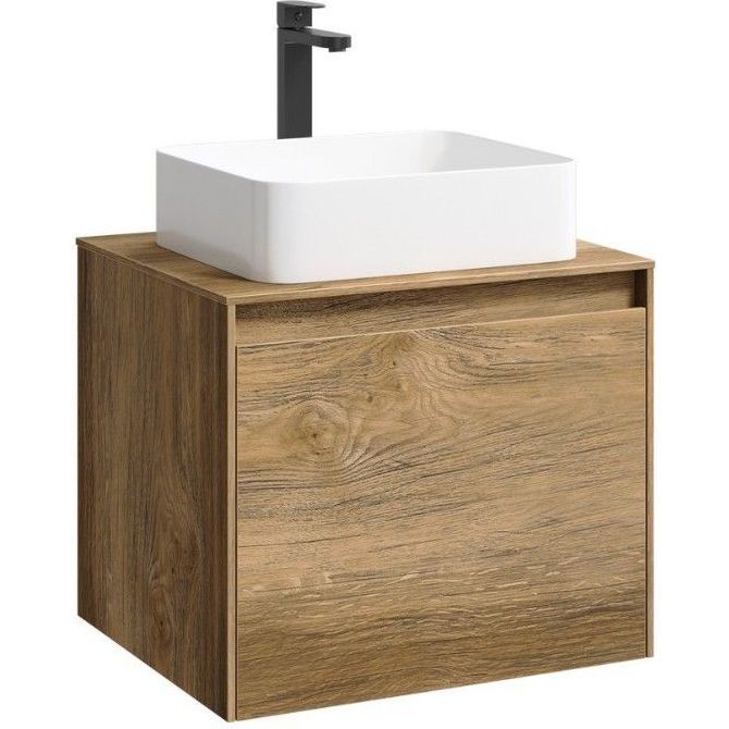 Корпус тумбы с умывальником Aqwella 5 Stars Mobi 60/80/100/120, цвет дуб балтийский