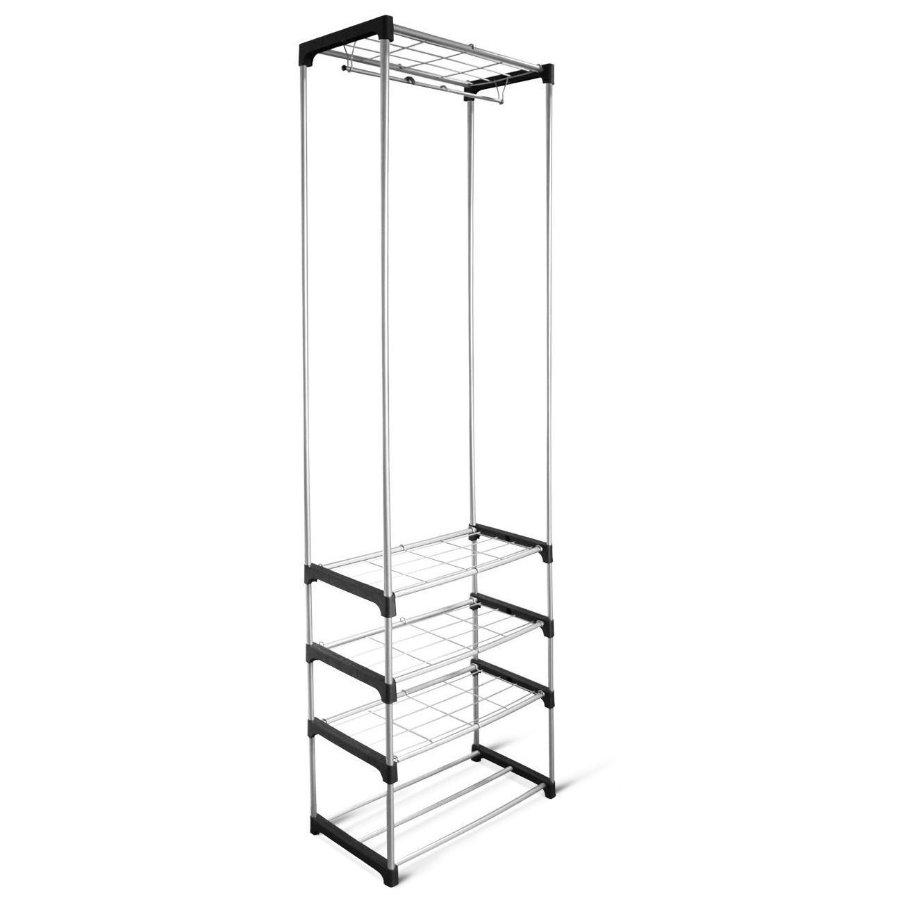 Вешалка Sheffilton SHT-WR12 черный/хром лак, 920124