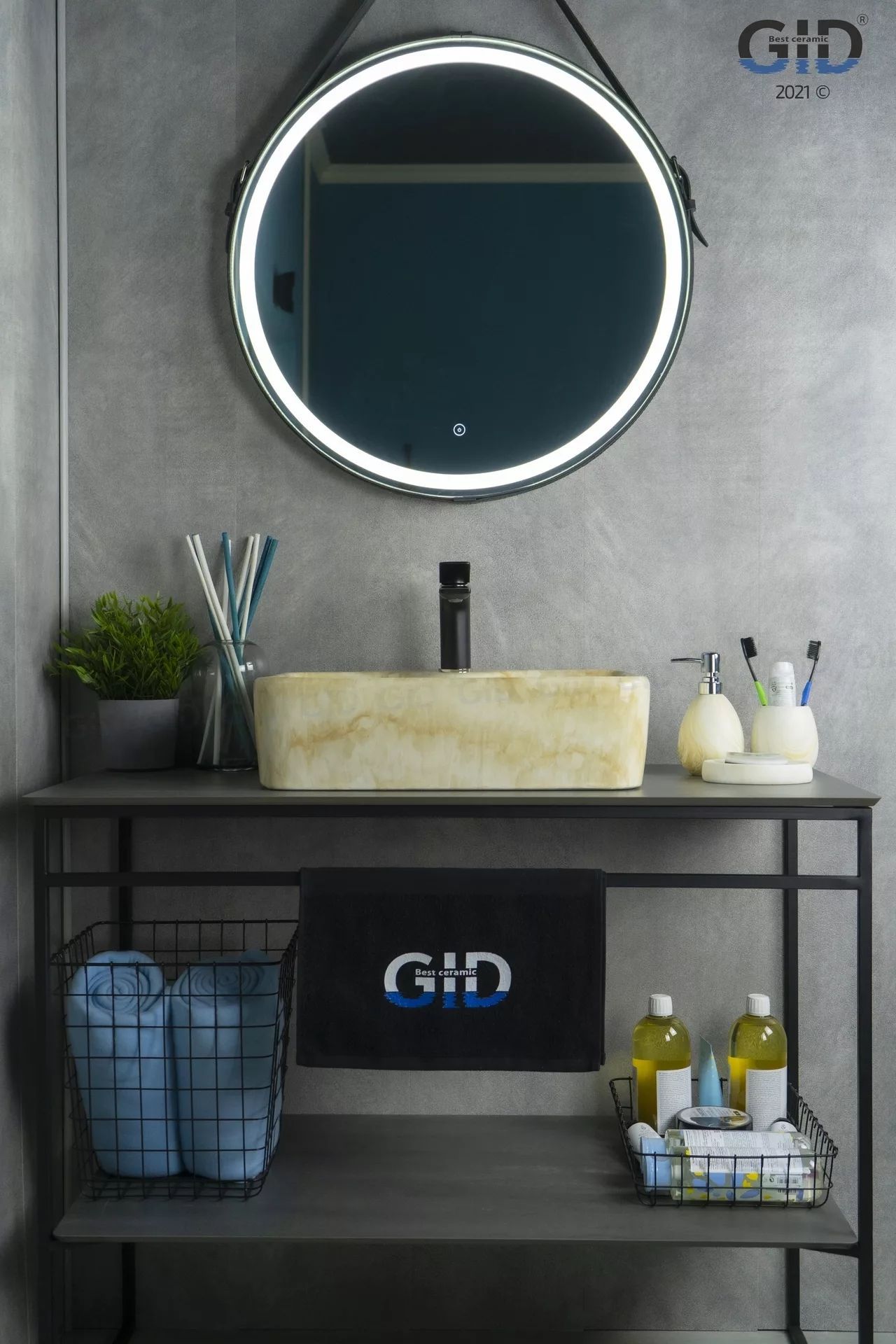 Умывальник Gid MNC606 48x37, 54461