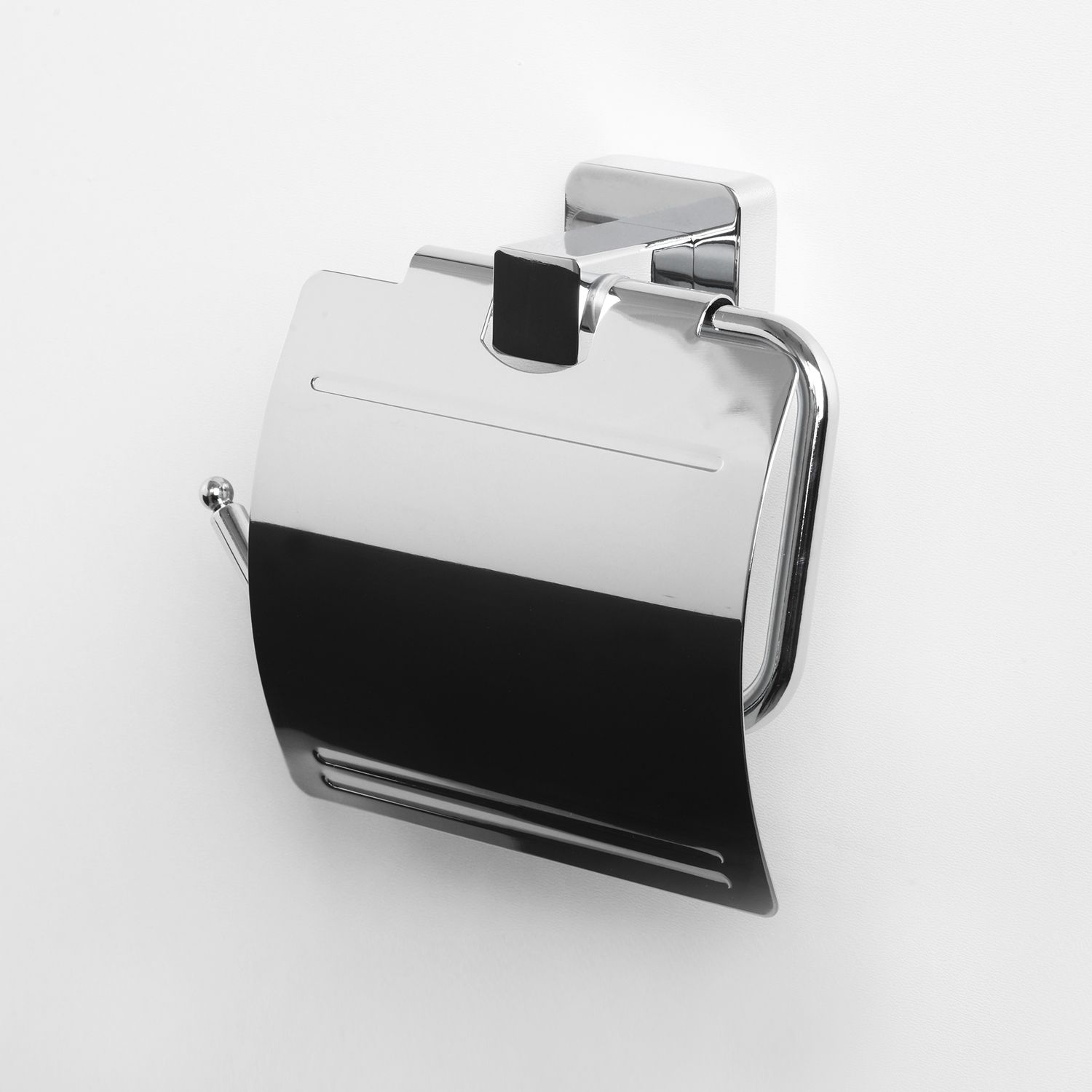 Держатель туалетной бумаги с крышкой WasserKRAFT Lippe, K-6525