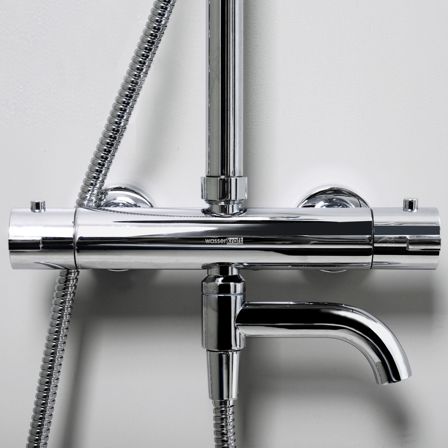 Душевой комплект с термостатическим смесителем WasserKRAFT, A18801