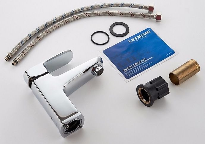 Смеситель для умывальника Ledeme L1054