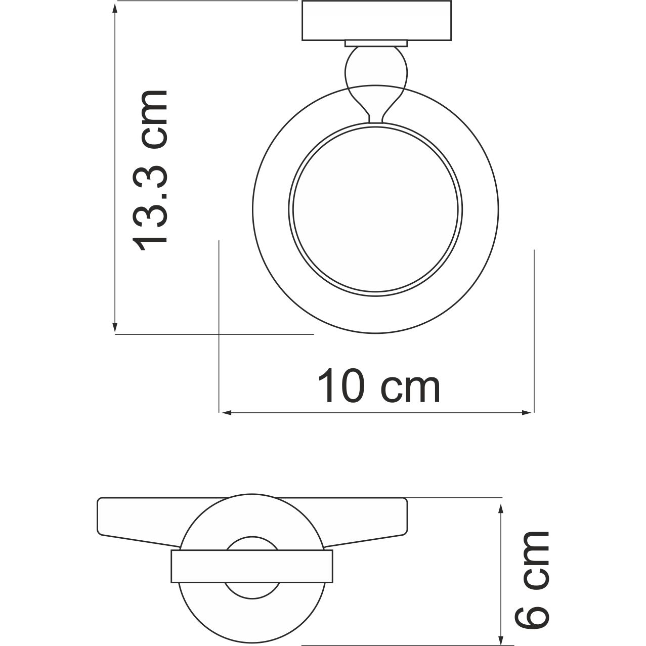 Мыльница WasserKRAFT Nau, K-7729
