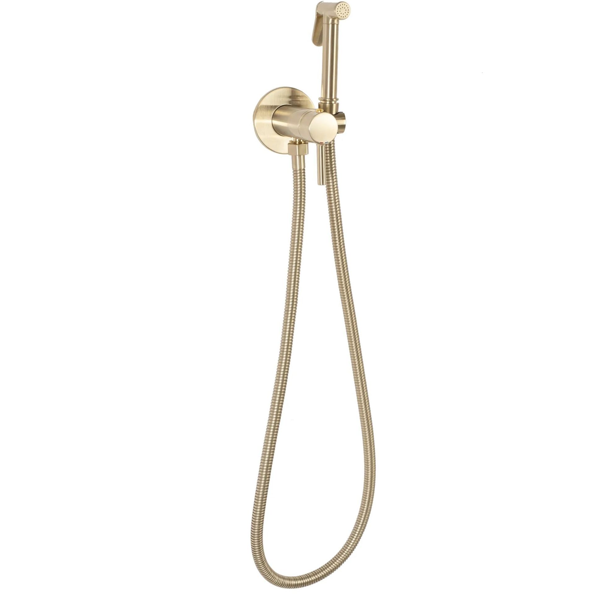 Смеситель для биде Rea Lungo Loop Matt Gold, REA-B6311