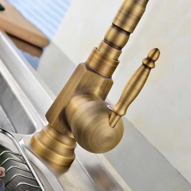 Смеситель для кухни Rea Bona Old Gold, REA-B2150