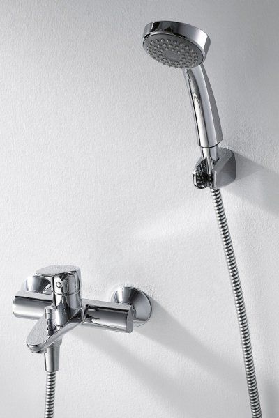 Смеситель для ванны Bravat Drop с аксессуарами F64898C-B