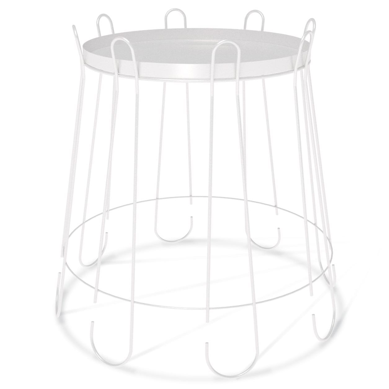 Столик журнальный Sheffilton SHT-CT6 белый муар, 172206