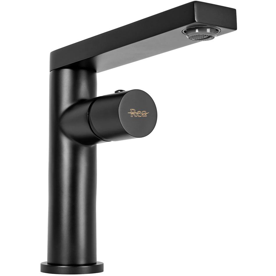 Смеситель для умывальника Rea Tap Black, REA-B2008
