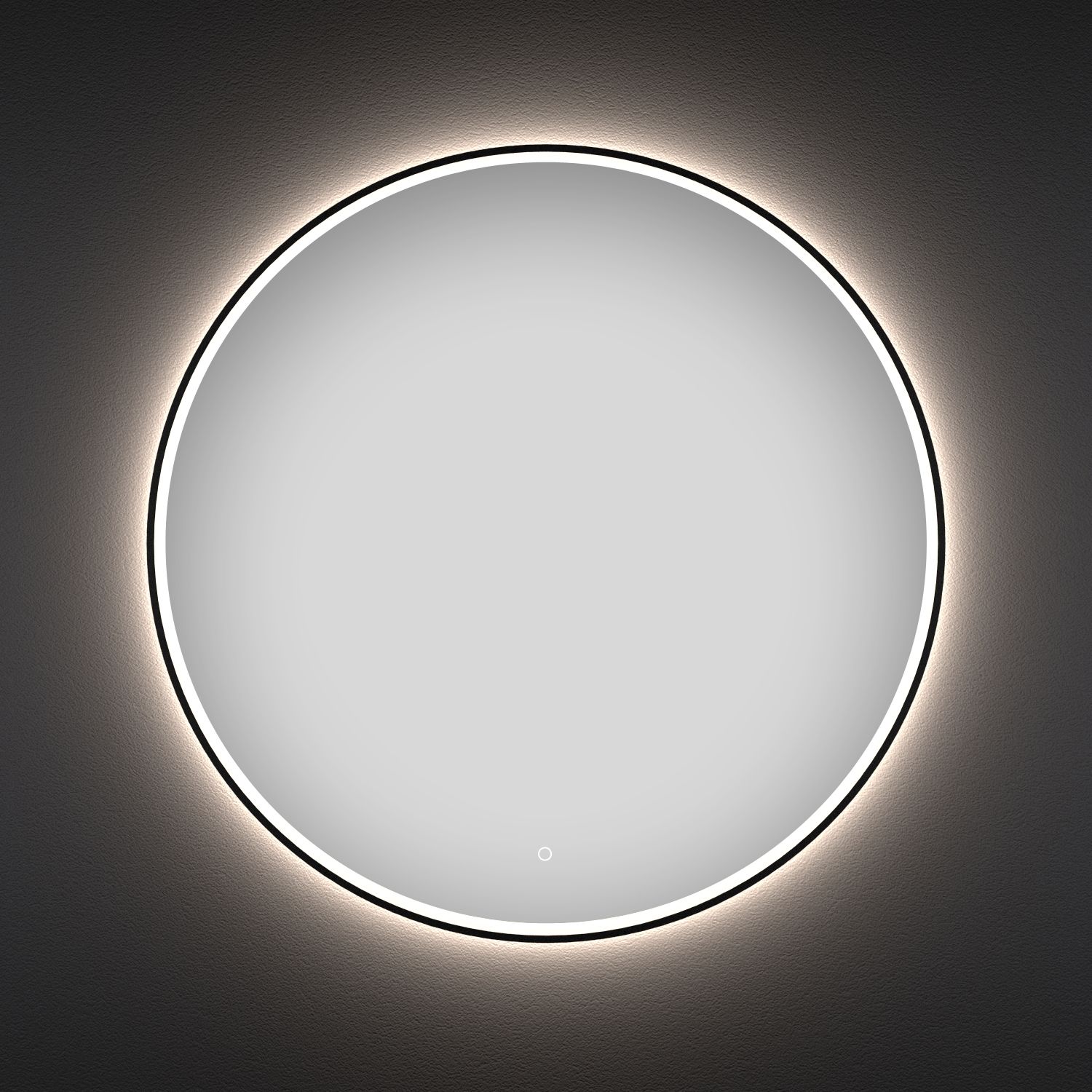 Круглое зеркало с фронтальной LED-подсветкой Wellsee 7 Rays' Spectrum 90, 172200260