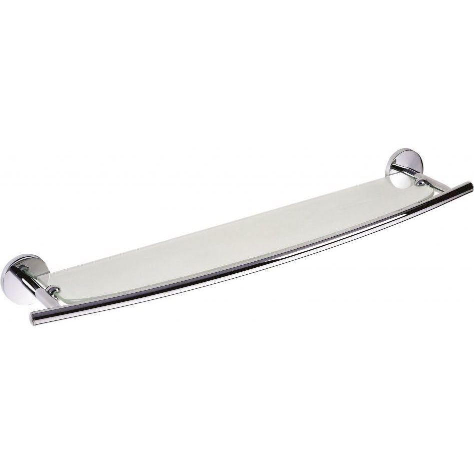 Стеклянная полка с ограничителем Bemeta Alfa, 102402243