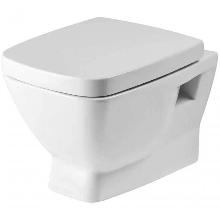 Подвесной унитаз Santek Нео, сиденье дюропласт Soft Close, 1.WH30.2.423