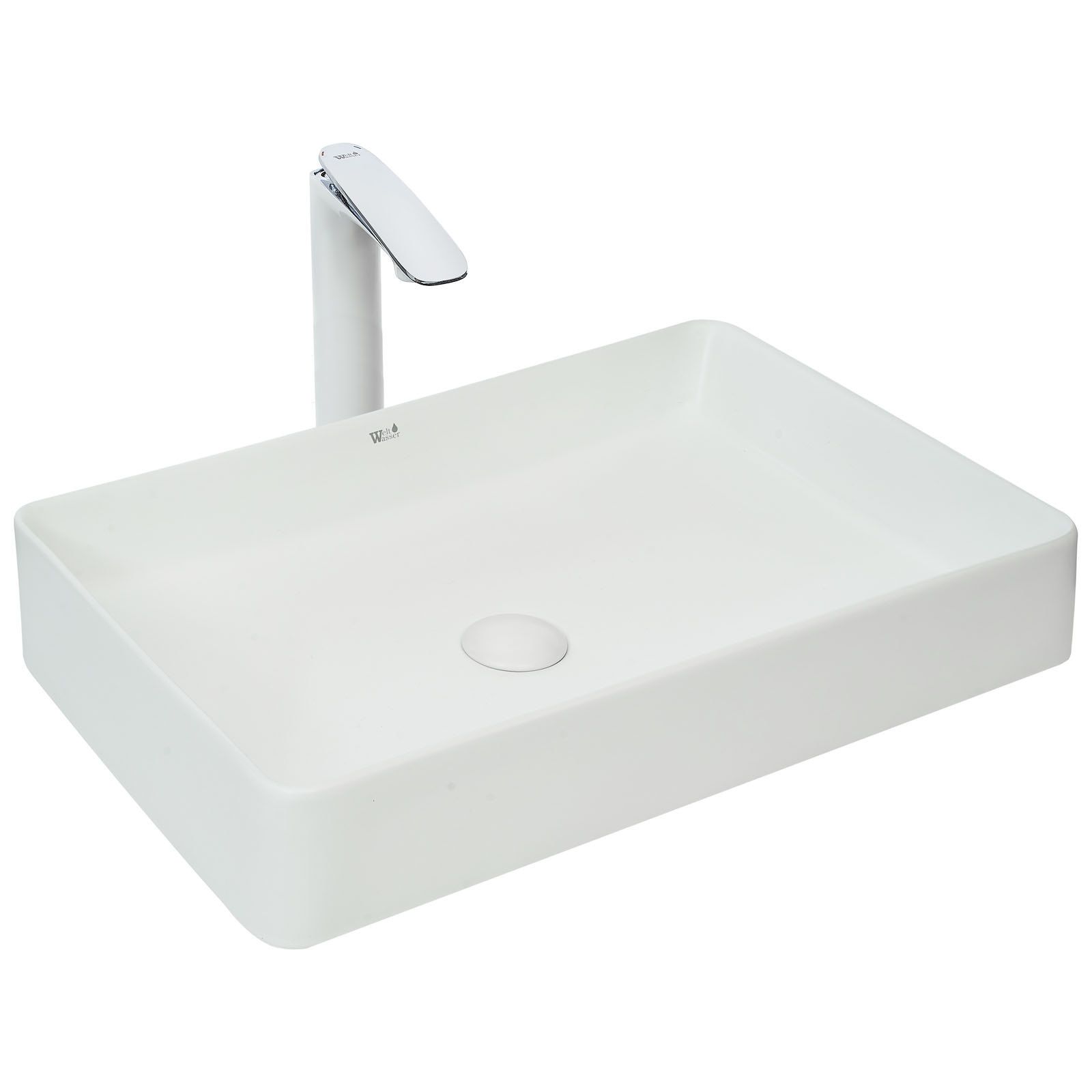 Раковина накладная WeltWasser ELBACH 2174 MW 60x40.5