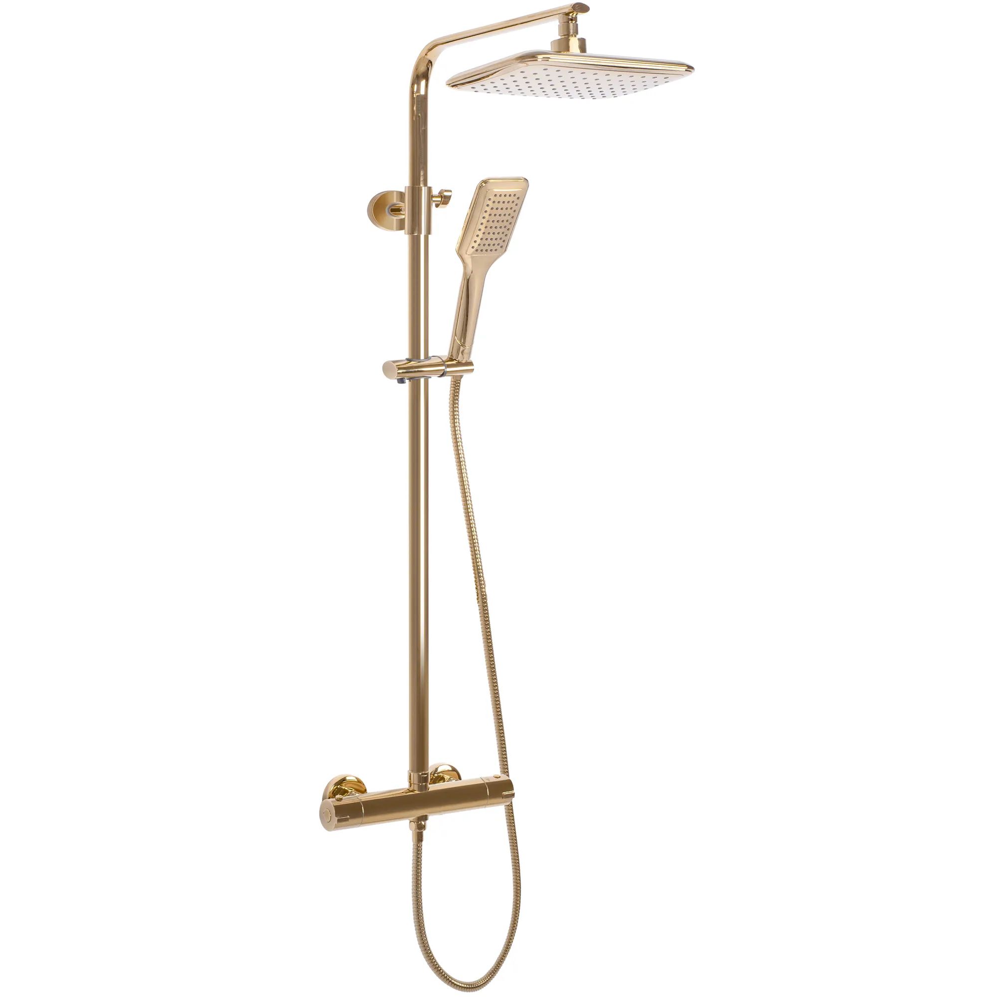 Душевая система Rea Tom Gold, REA-P7102