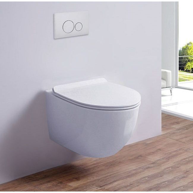 Унитаз подвесной Esbano Garcia White