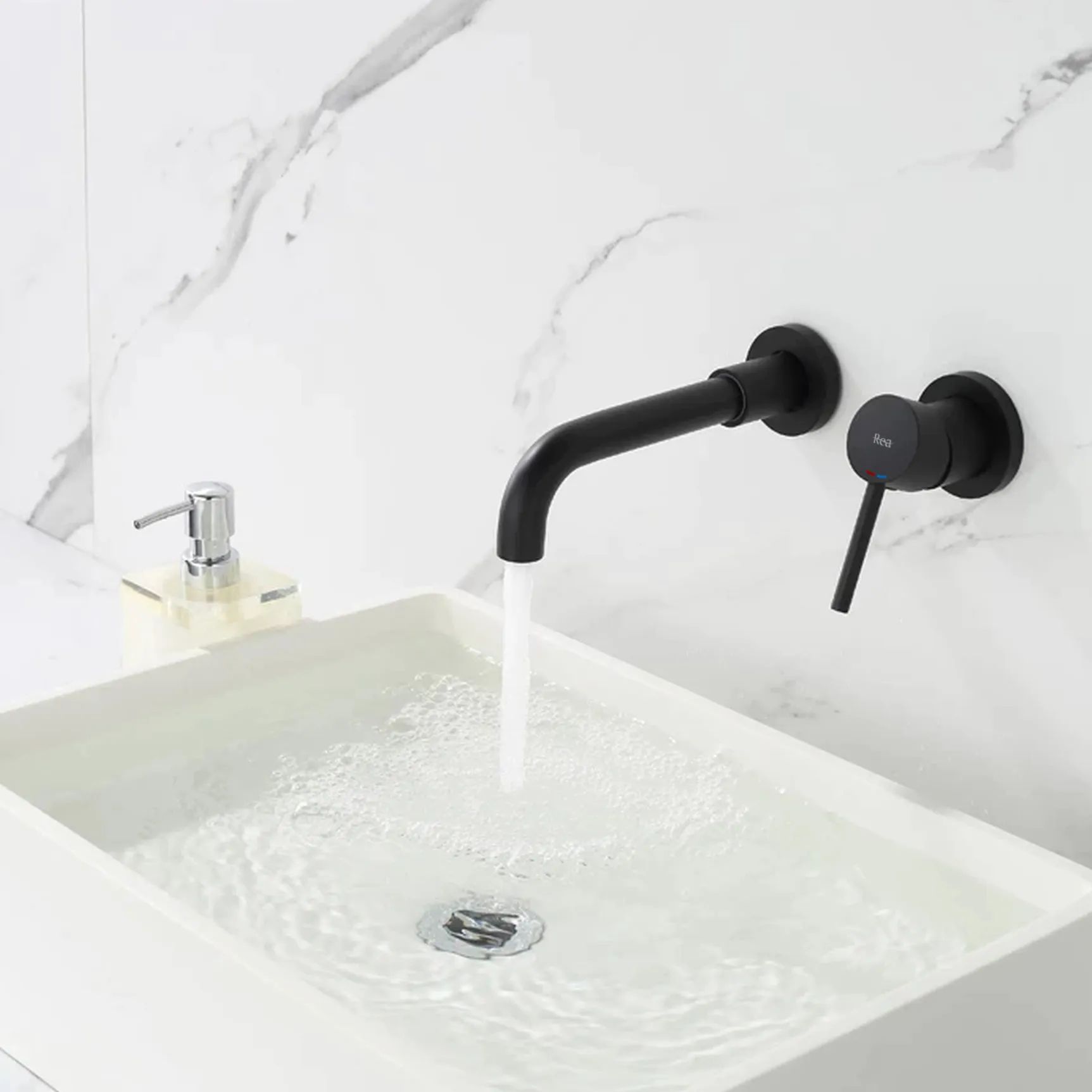 Смеситель встраиваемый Rea Lungo Long Black, REA-B0371