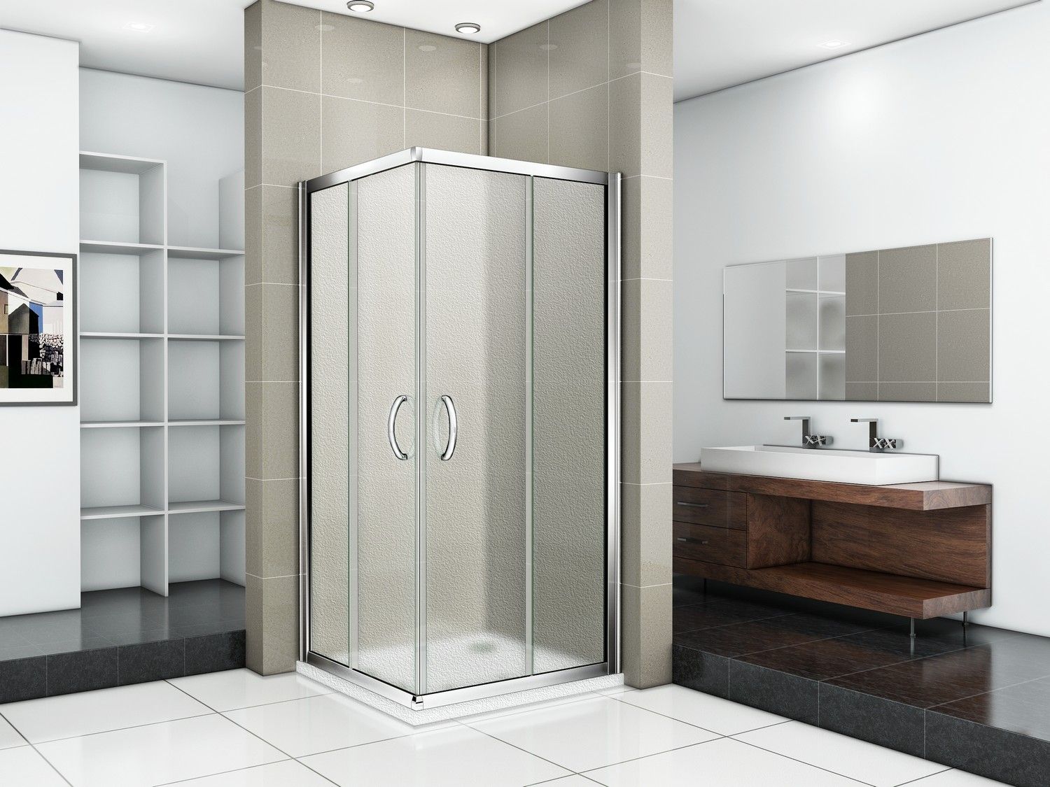 Душевой уголок Good Door INFINITY CR-90-G-CH