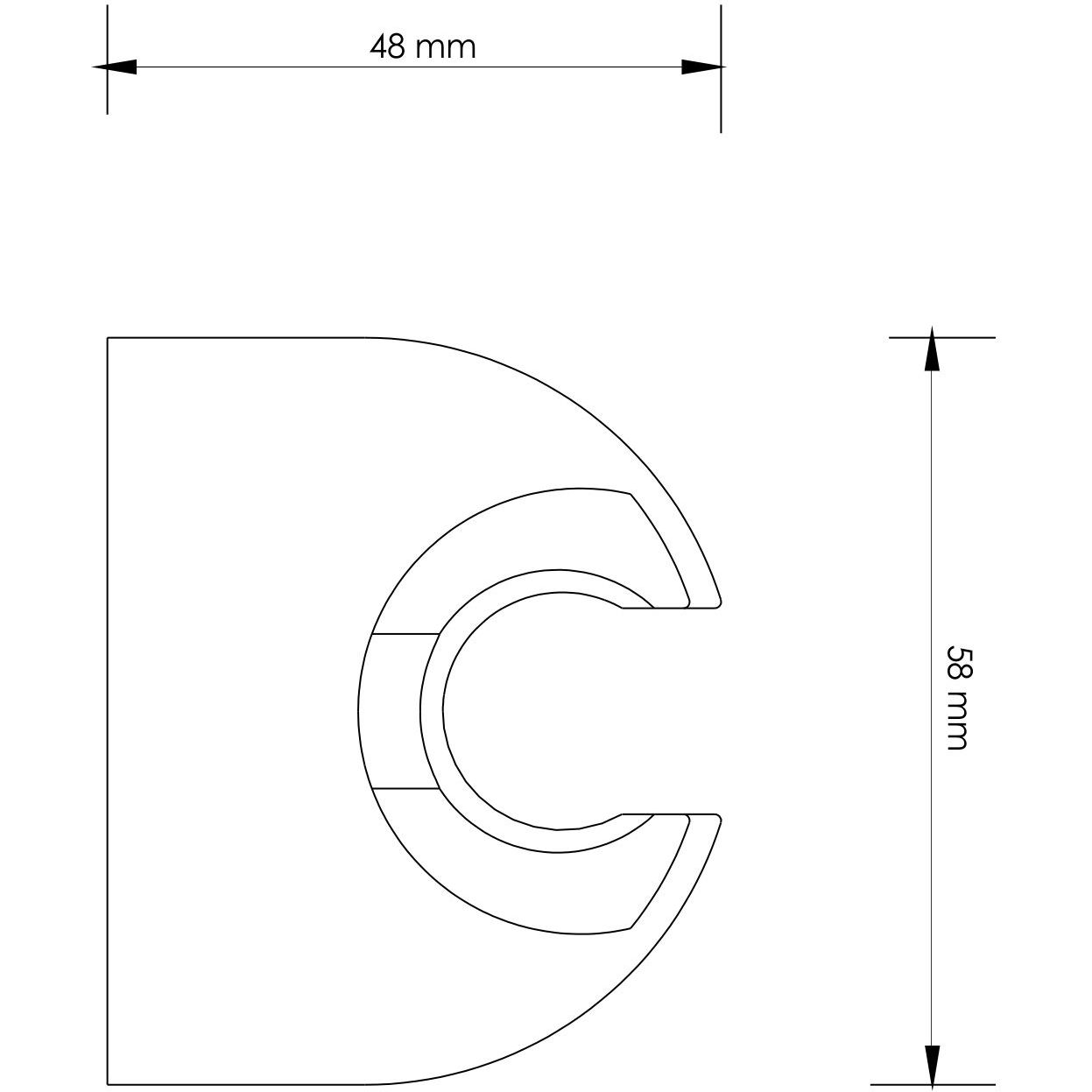 Настенный держатель лейки WasserKRAFT, A009