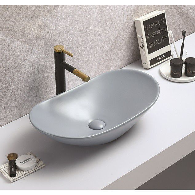 Раковина для ванной Ceramalux 61.5x36, 7811AMHL-4