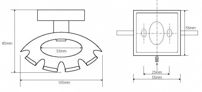 Держатель зубных щеток Bemeta Beta, 132110032