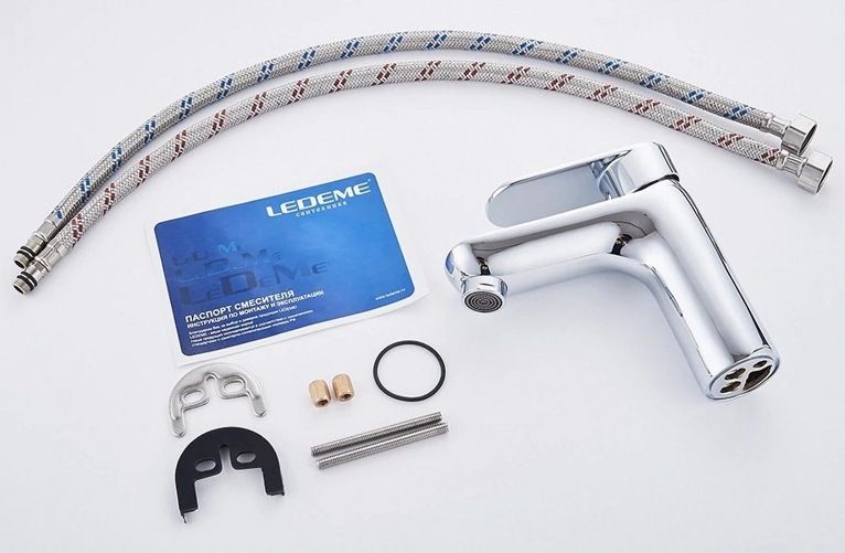 Смеситель для умывальника Ledeme L1010