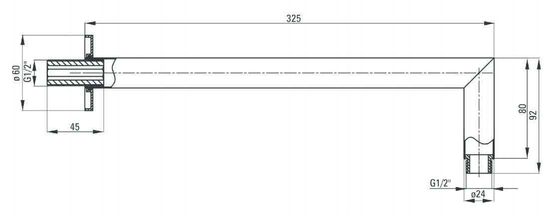 Душевая система скрытого монтажа Deante Hiacynt Nero, BXYZNQHM