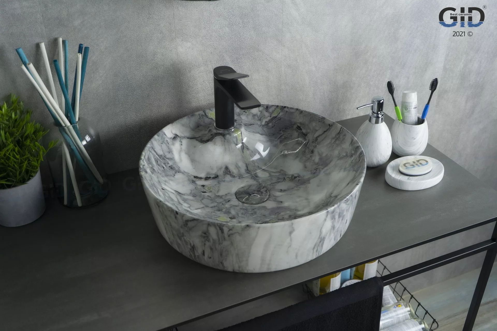 Умывальник Gid MNC533 44x44, 54442