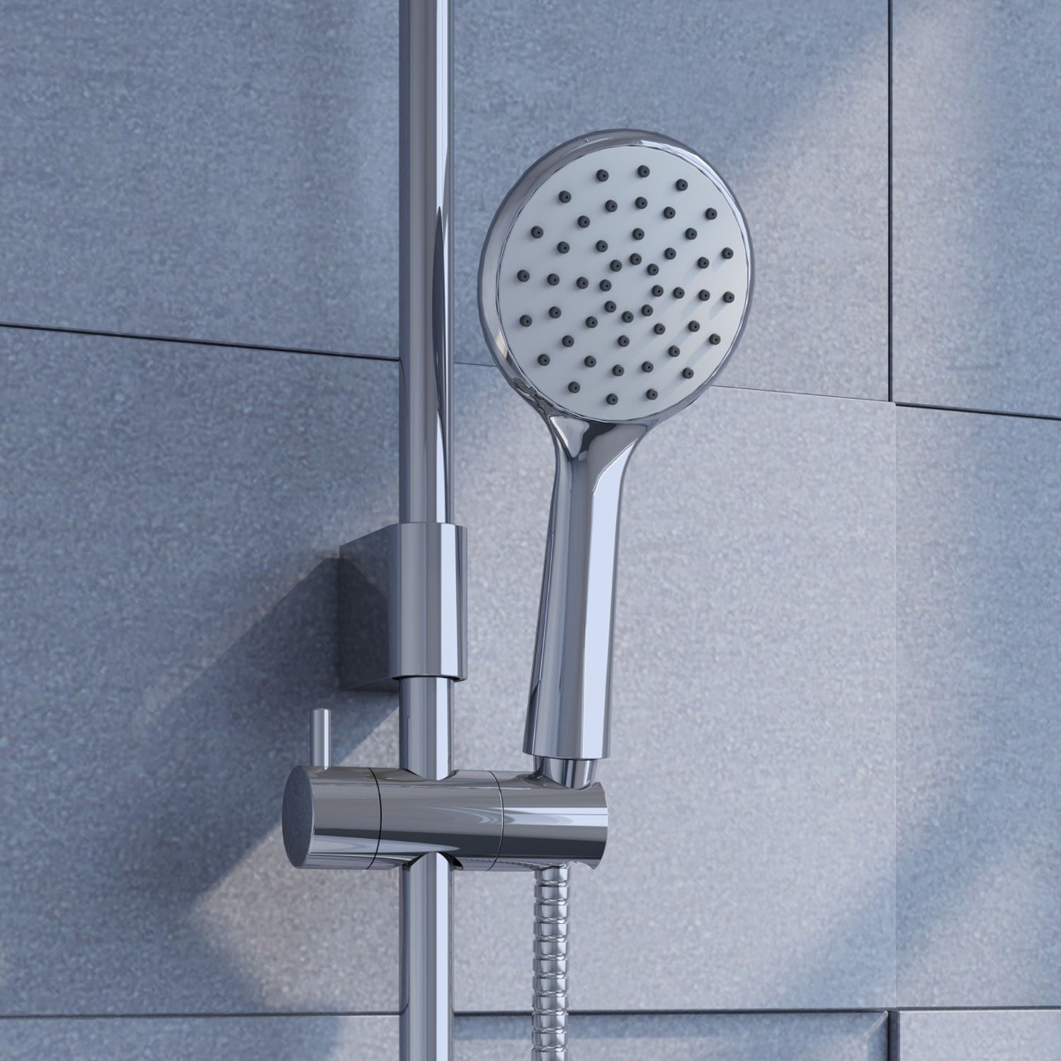 Смеситель с верхним душем, Iddis Chip, CHISB1Fi06