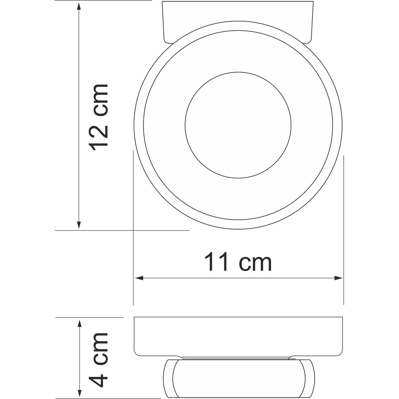 Мыльница WasserKRAFT Berkel, K-6829