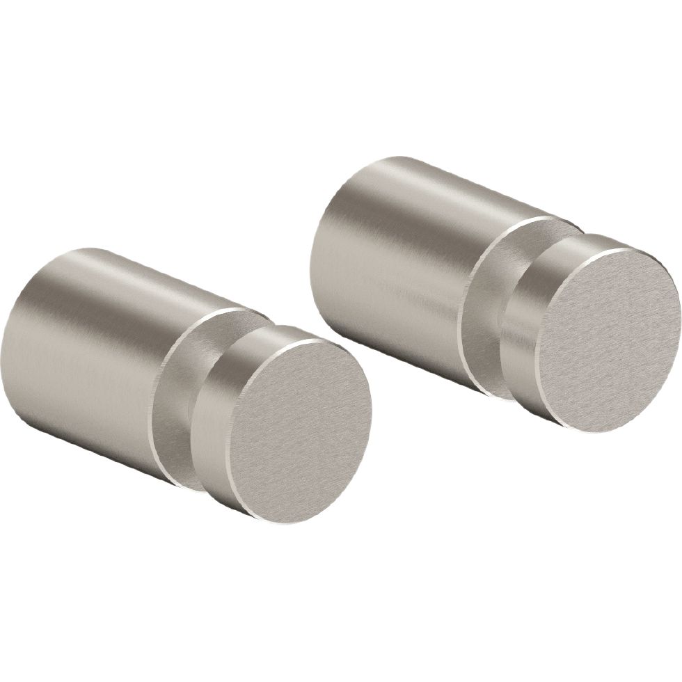 Комплект одинарных крючков, сплав металлов сатин, Iddis Petite, PET2SS1i41