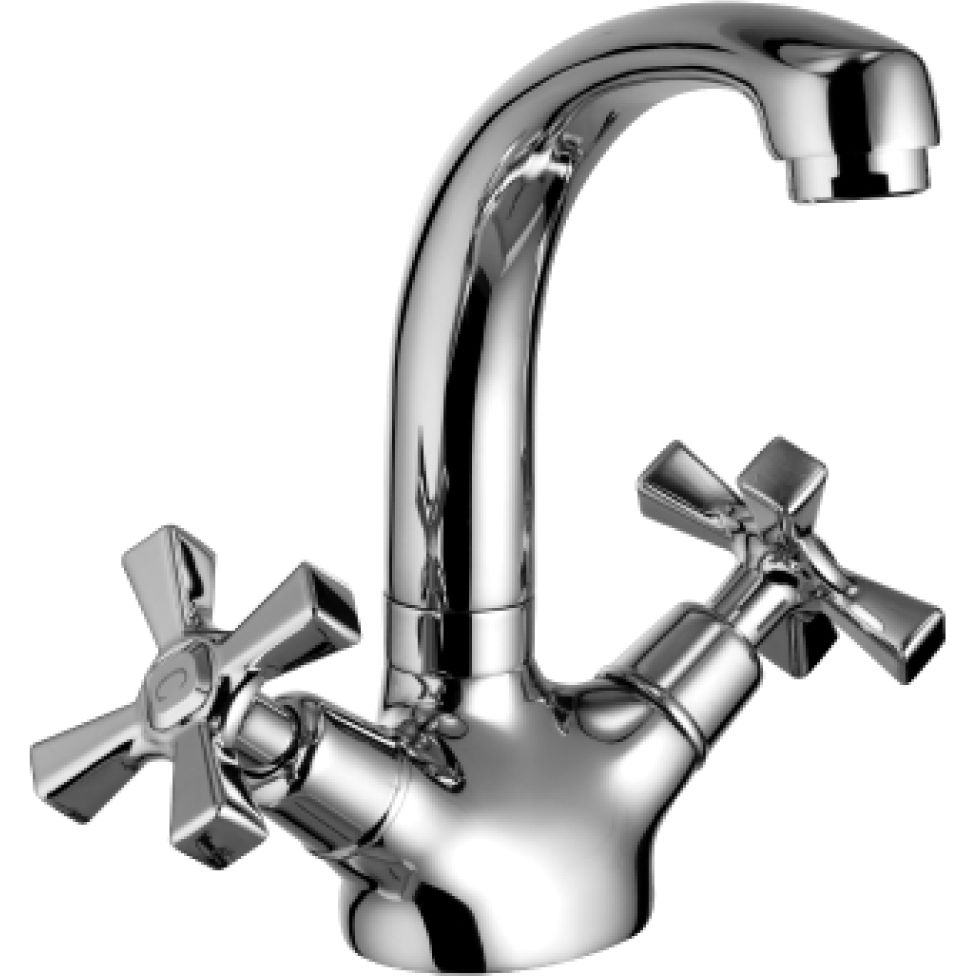 Смеситель для умывальника с поворотным изливом Lemark Benefit, LM2507C