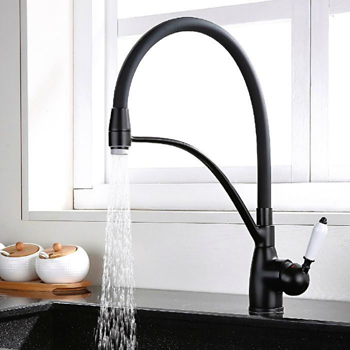 Смеситель для кухни с гибким изливом Rose, R153H