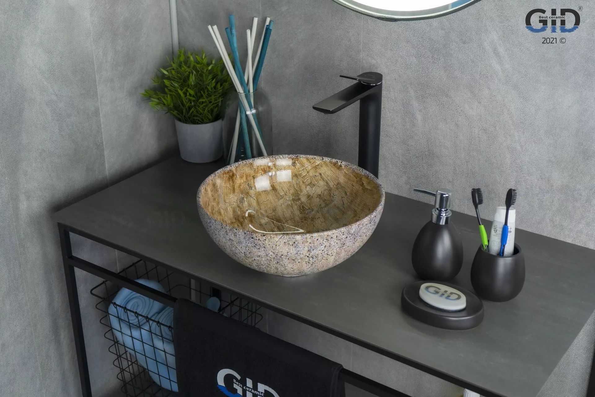 Умывальник Gid MNC489 32x32, 54437