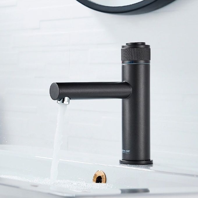 Смеситель для умывальника графит Ledeme L1076U