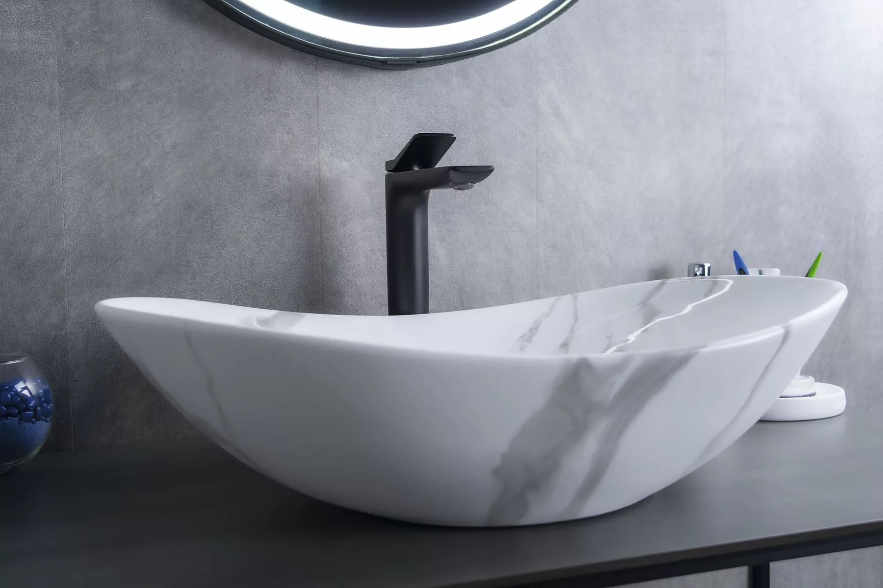 Умывальник Gid MNC811C 61x37, 54478