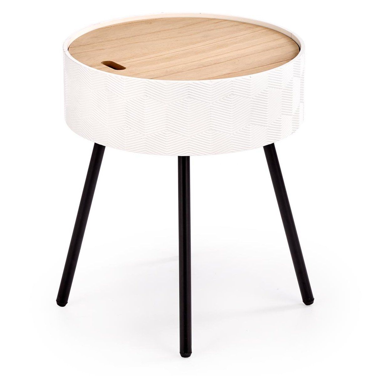 Стол журнальный Halmar Aura белый матовый, V-CH-AURA-LAW-BIALY