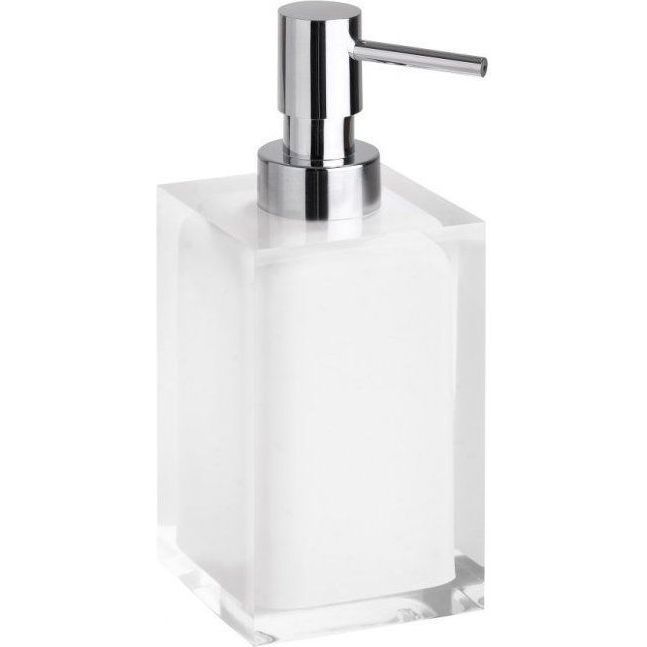 Дозатор жидкого мыла белый Bemeta Vista, 120109016-104