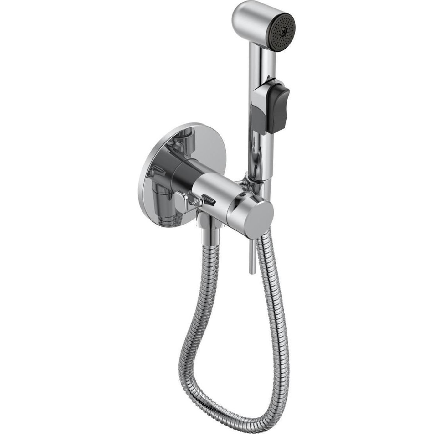 Встраиваемый смеситель с гигиеническим душем, Iddis , 003SBR0i08