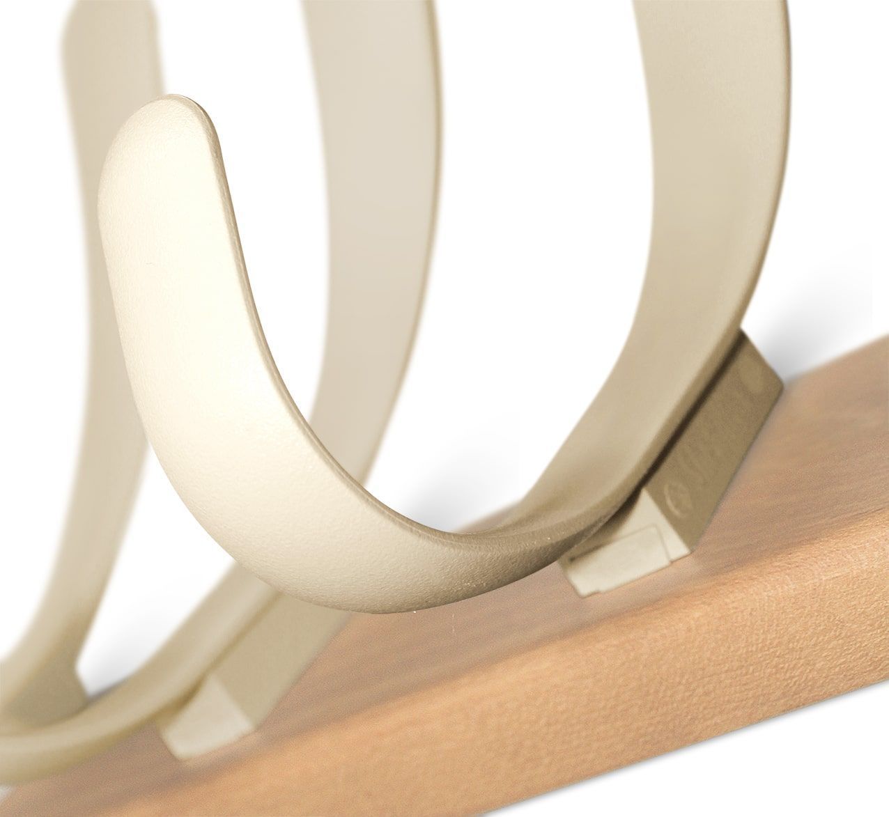 Вешалка Sheffilton SHT-WH22 прозрачный лак/ваниль, 986266