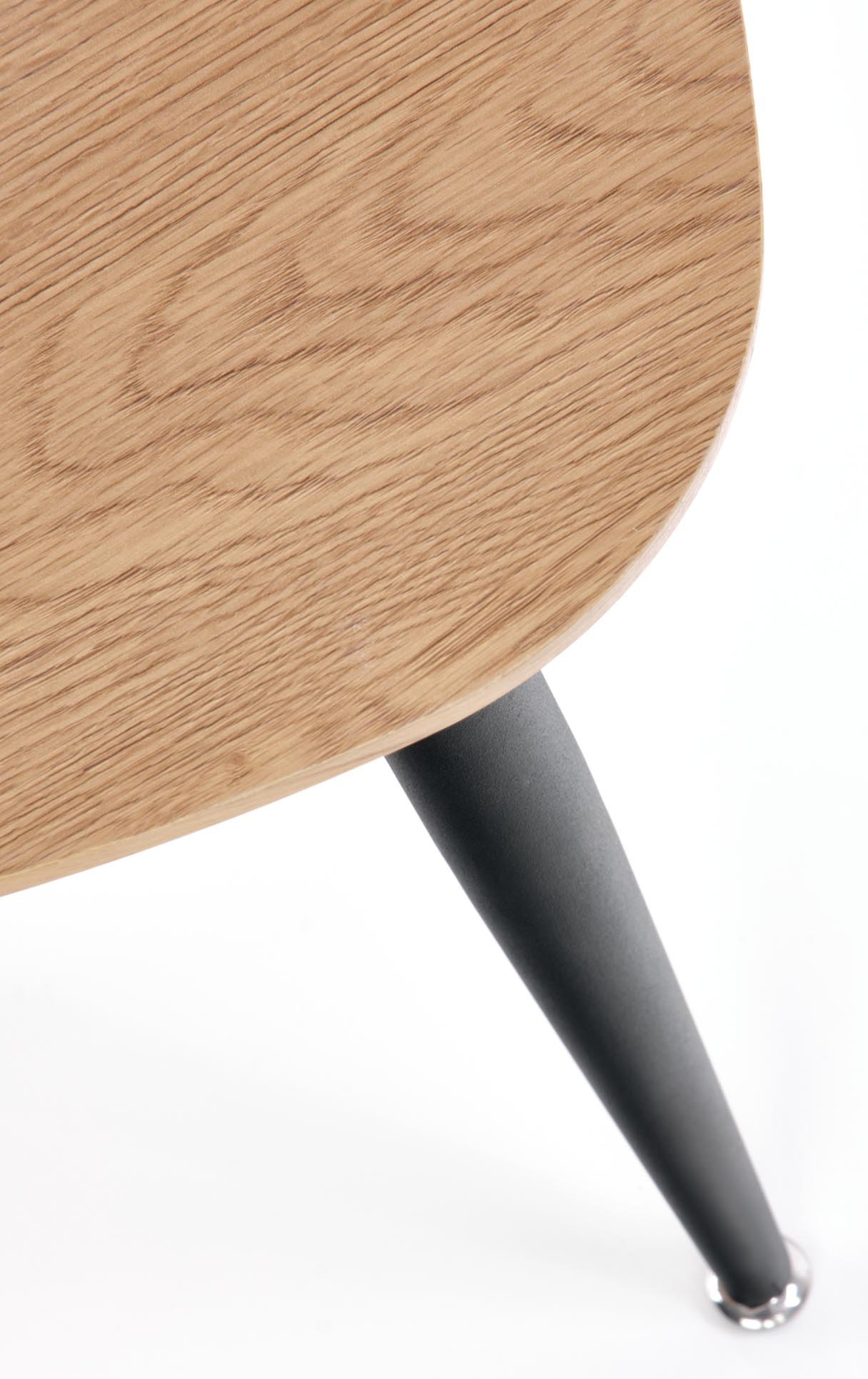 Комплект Halmar Nieca 2 (2 стола журнальных) дуб золотой/черный, 40/40/41 и 60/60/49, V-CH-NICEA_2-LAW