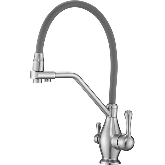 Смеситель для кухни с гибким изливом под фильтр Rose, R858L