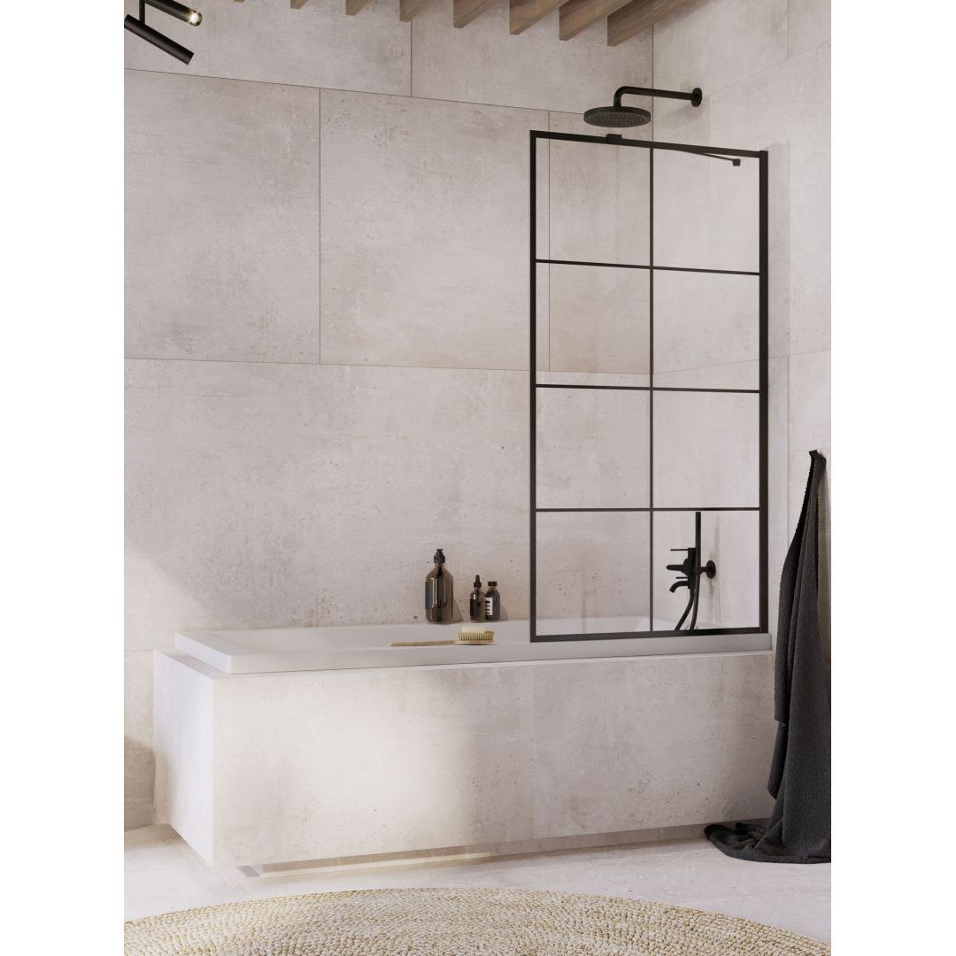 Шторка для ванны Radaway Idea Black PNJ Factory