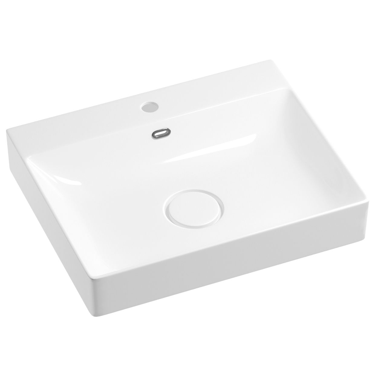 Накладная раковина Wellsee DeSire 55x45, 151501000