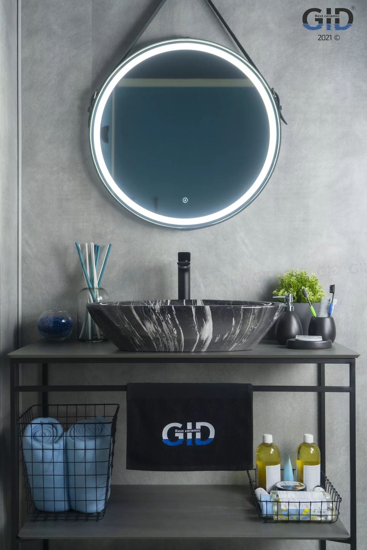 Умывальник Gid MNC206 59x39, 54427