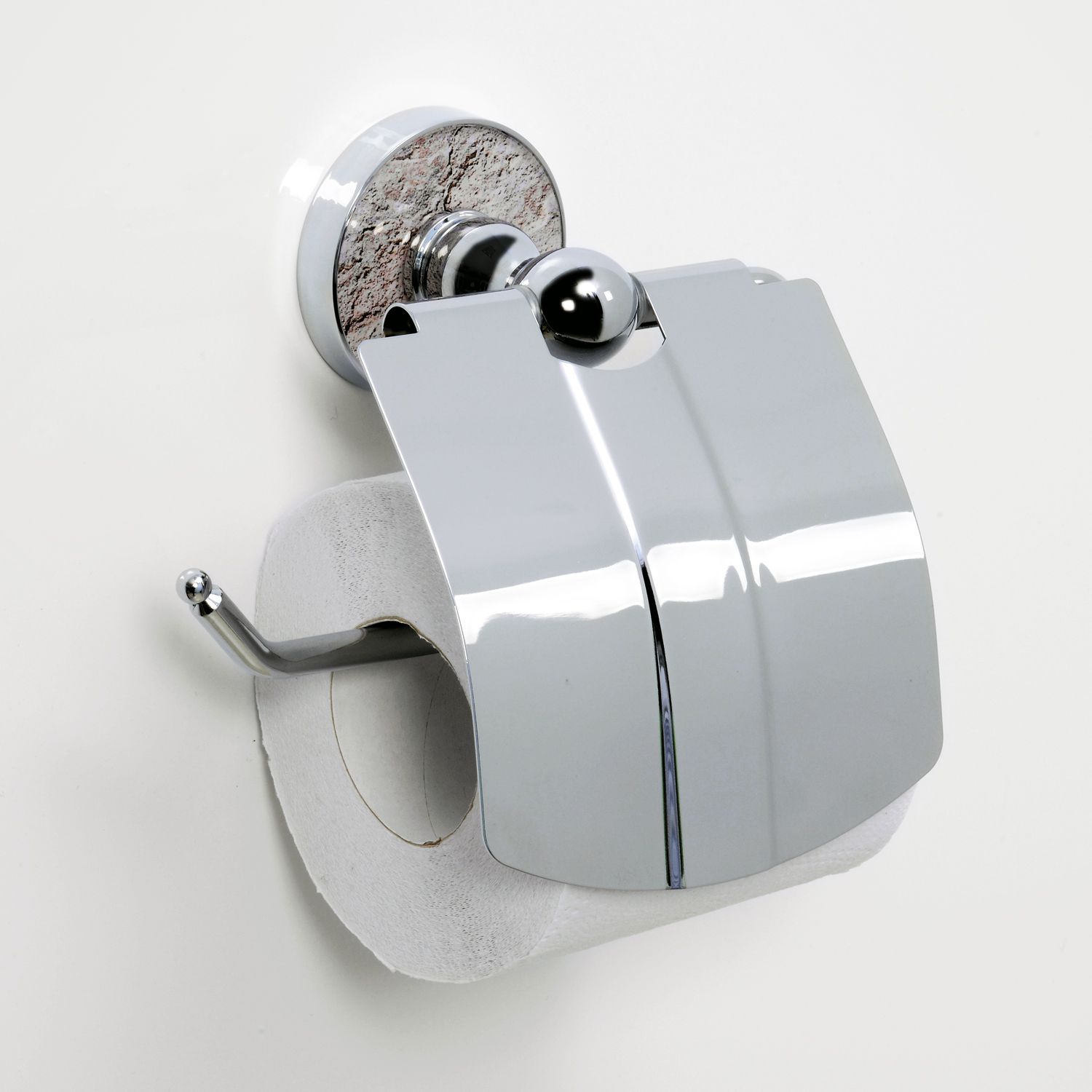 Держатель туалетной бумаги с крышкой WasserKRAFT Nau, K-7725