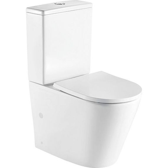 Унитаз напольный безободковый Ceramalux, 2179GW