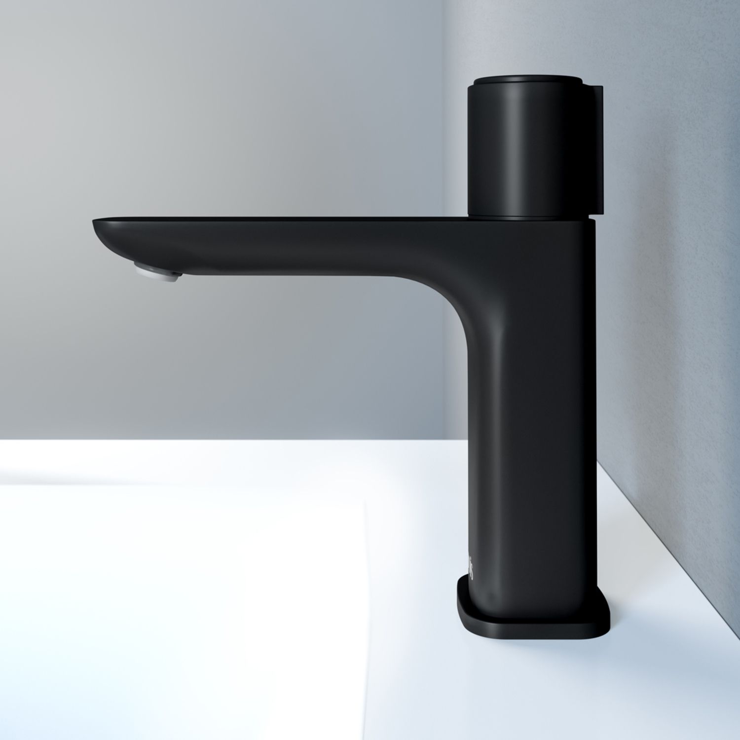 Смеситель для умывальника с управлением Push Control, Iddis Slide, SLIBLBTi01