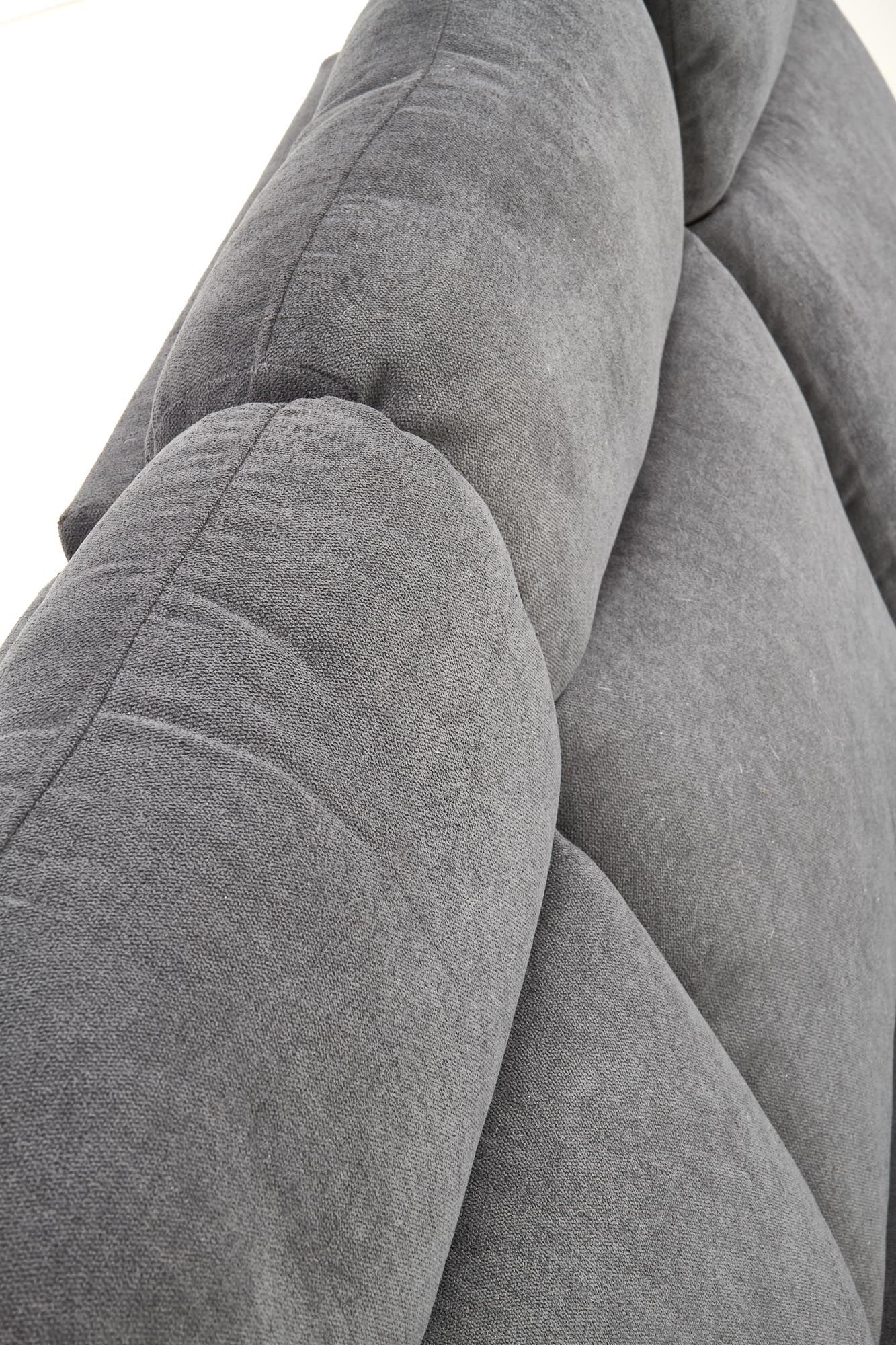 Диван Halmar Oslo 3S раскладной, темно-серый, V-CH-OSLO_3S-SOFA-C.POPIEL