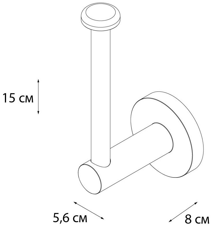 Держатель для запасного рулона Fixsen Hotel, FX-31010B