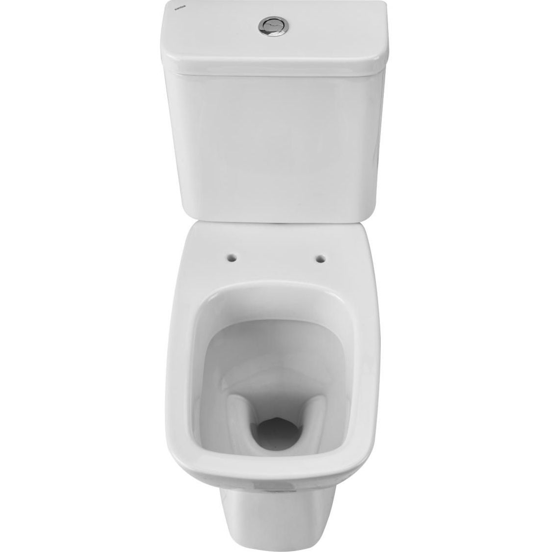 Напольный унитаз Santek Нео Лайт 2 режима, сиденье дюропласт Soft Close, 1.WH30.2.409