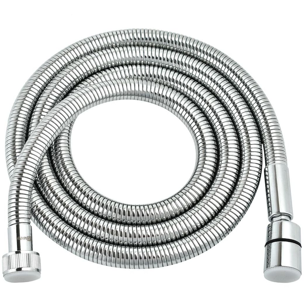 Шланг душевой двухзагибный растяжной от 1.5 до 1.8 м сталь Lemark, LE8035S